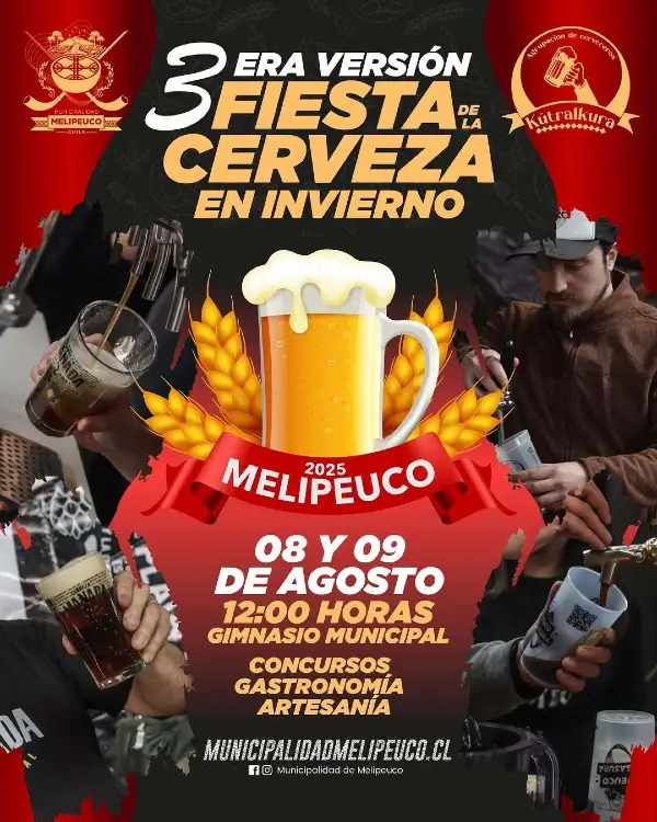 fiesta de la cerveza de melipeuco