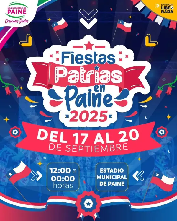 Fiestas Patrias en Paine 2025