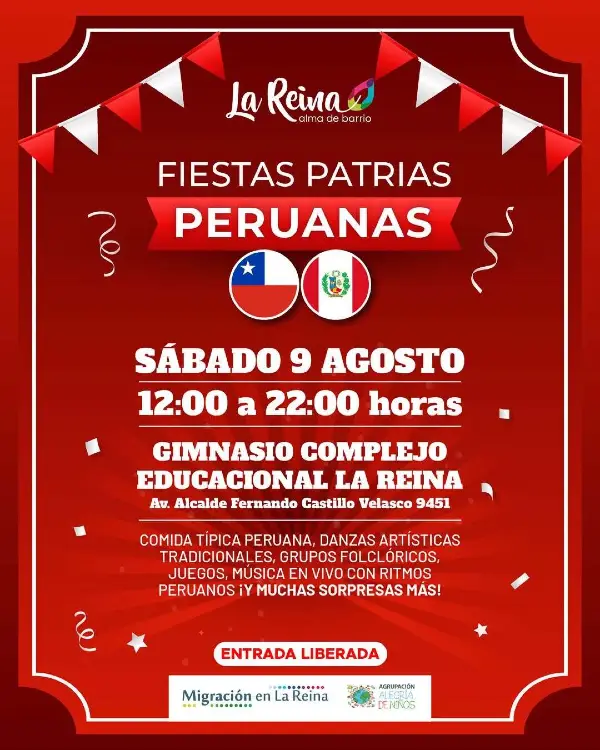 fiestas patrias peruanas en santiago