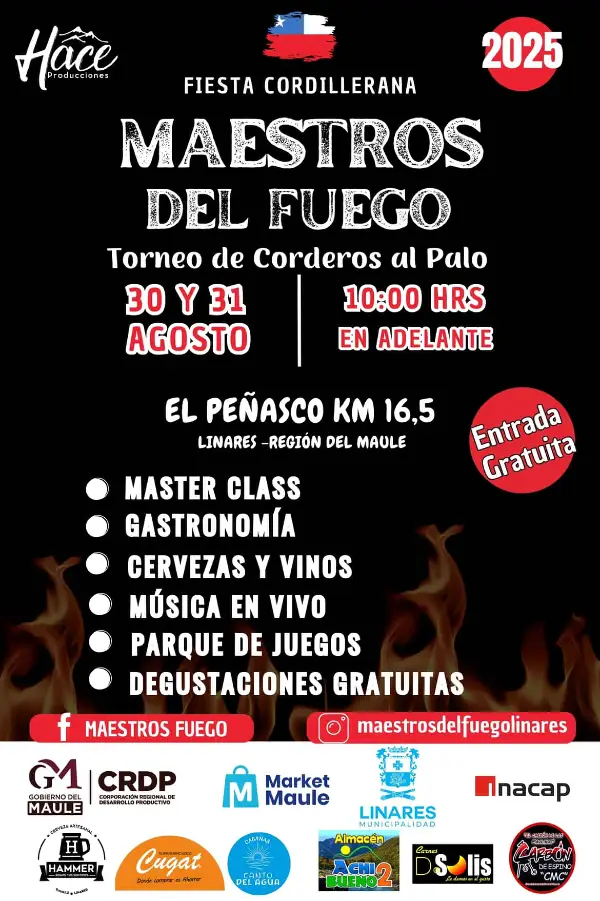 maestros del fuego
