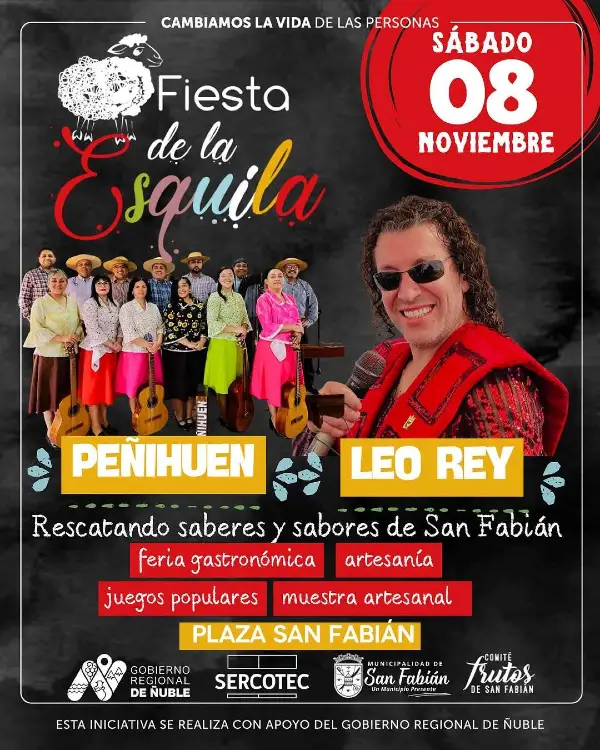 Fiesta de la Esquila San Fabián 2025