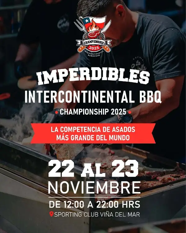 Intercontinental del Asado 2025 en Viña del Mar